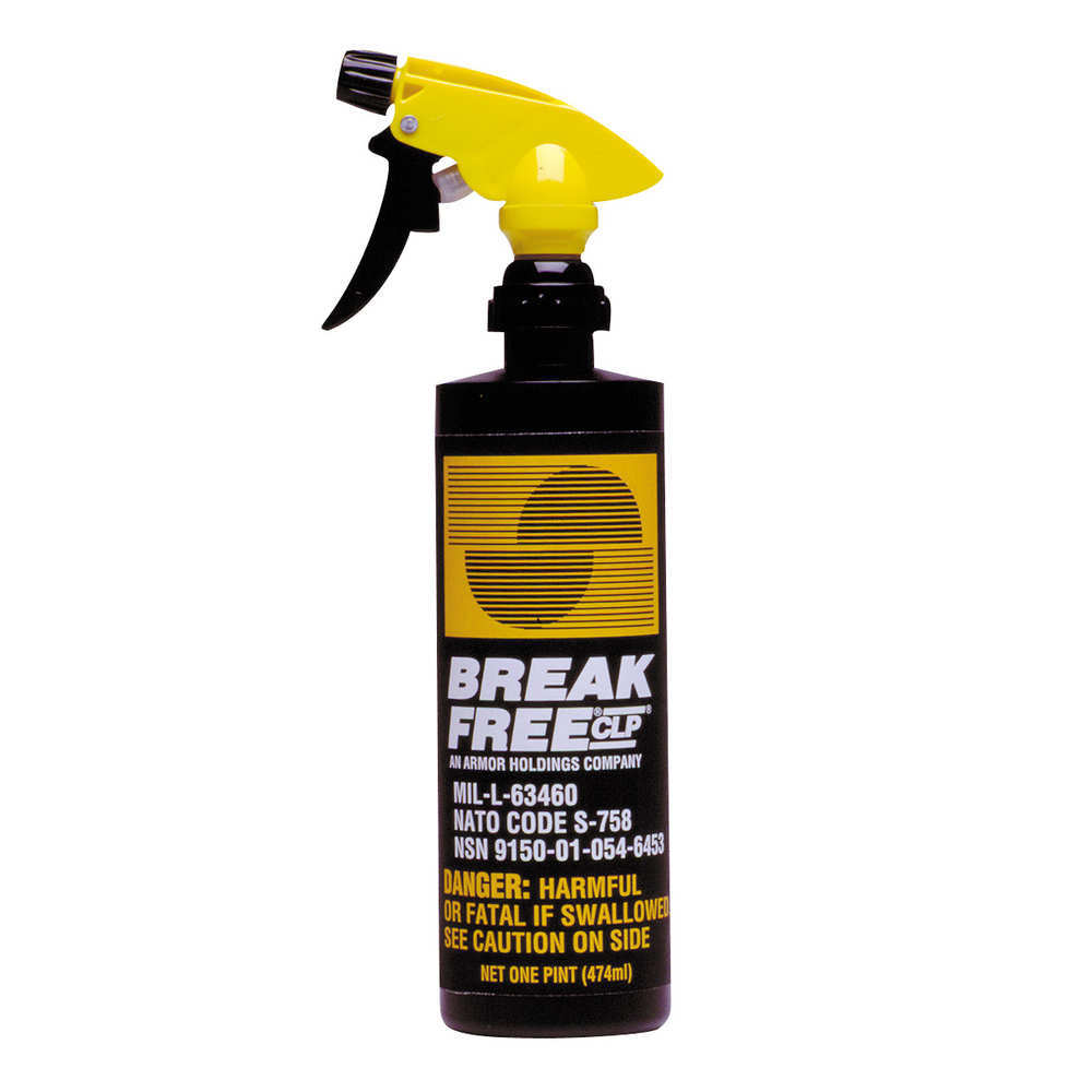 Cleaning Equipment Break Free 4.50" CLP US MIL SPEC 16OZ SPRAY BTL • Model: 4.50"